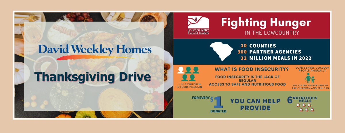 2023 David Weekley Thanksgiving Drive 